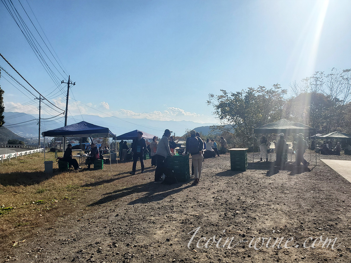 ワインツーリズムやまなし2025秋 塩山・牧丘 室伏ワイナリー